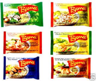 300 x MAMA INSTANT Nudelsuppe (Bamee) 5 SORTEN yum