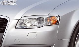 RDX Scheinwerferblenden Audi A4 B7 8E Böser Blick ABS Blenden Spoiler