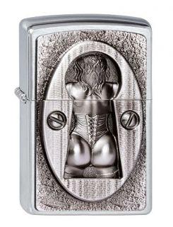 Zippo ® Feuerzeug Keyhole 3D Emblem & Geschenkset Neu 2013