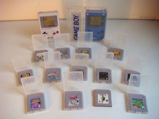 Nintendo Gameboy Classic Konsole + 13 Spiele Kirby Space Invaders
