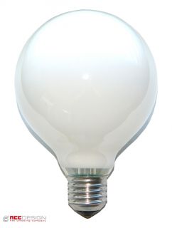 Globe Glühbirne Glühlampe 40W 40 Watt E27 OPAL G95 95mm
