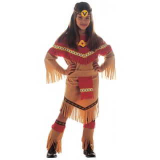 INDIANERIN KOSTUM Karneval Maedchen Indianerkostuem Indianer Frau 146