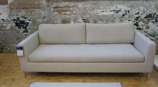 Kröncke +++ 3er Couch BYRON +++ Stoff beige +++ LP 2.712€