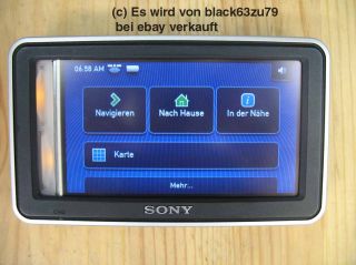 Sony NV U53D Navigation System DACH Karten