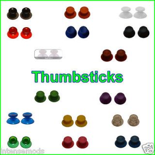 Custom Color/Colored Thumbsticks for Xbox360 Wireless/Wired Microsoft