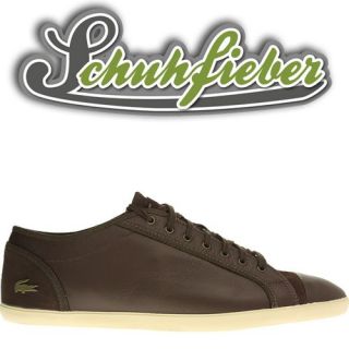 Lacoste Berber 3 SRM LTH   Schuhe Sneaker   Black/Brown 723SRM3379