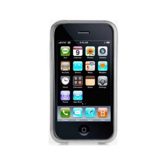 iphone 3G S Silikon TPU Case Hülle Schale Etui schwarz