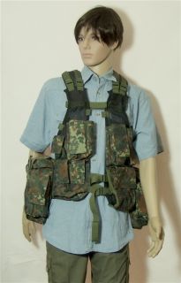 Tactical Vest/Taktische Kampfweste Flecktarn