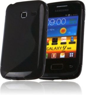 Rubber Silikon Case f. Samsung Galaxy Y Duos S6102 Tasche Schutzhülle