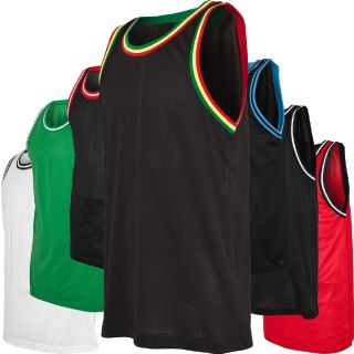 Urban Classics Mesh Tanktop Unterhemd Jersey Trikot Basketball Sport