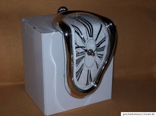 Uhr Kantenuhr Kantensitzer Salvador Dali schmelzende Uhr