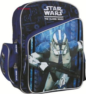 Star Wars Clone Wars Trooper Rucksack XL blau Tasche Schule 763