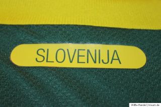 Original Nike Slowenien Away Trikot grün   Gr. M   DryFit   2010/12