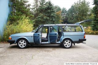 Volvo 240 245 blau metallic EURO 2, Neue Kupplung, Neue WSS, ab 1 EURO