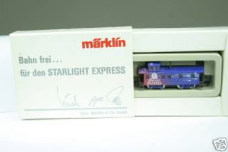 MÄRKLIN Spur Z Caboose Starlight Express (F769)
