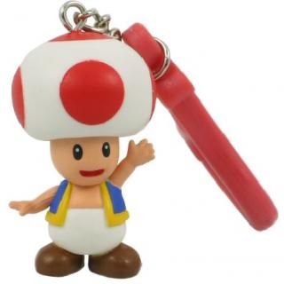 Super Mario   TOAD Pilz Schlüsselanhänger   NEU  Nintendo Produkt