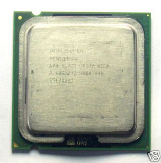 Pentium 4 670 P4 3.8 3.80Ghz/2M/800 LGA775 CPU SL7Z3