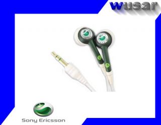 Original Sony Ericsson Headset HPM 70 Kopfhörer grün/weiß Z610i