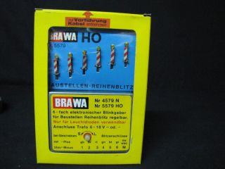 BRAWA 5579 H0 Baustellen Reihenblitz NEU&OVP S5 761