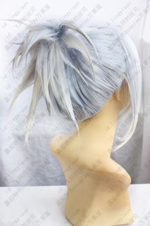 Final Fantasy Type 0 SICE GREY MIX Cosplay Costume Wig Cosplay party