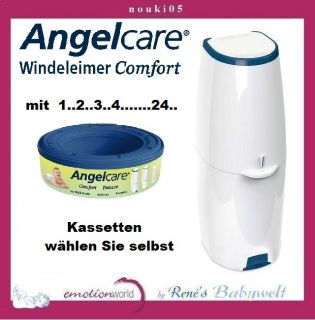 Angelcare Comfort Windeleimer incl. Nachfüllkassetten Ersatzkassetten
