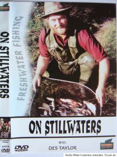 On Stillwaters+Des Taylor+Angel+DVD+Film+angeln+Kopfrute+Weißfisch