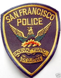Aufnäher PATCH USA Police San Francisco SFPD