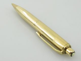 MONTBLANC PIX N°772 Bleistift vergoldet   50er Jahre Sehr