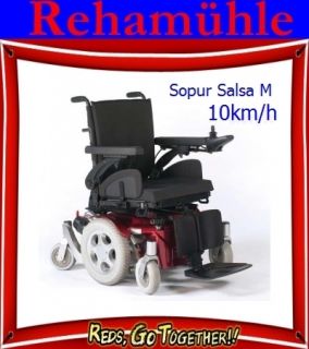 Elektro Rollstuhl Quickie Salsa M E Rollstuhl Sopur Mittelradantrieb
