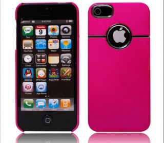 iPhone 5 S MATT ALU CHROM LooK Cover hard Case schale Hülle BUMPER
