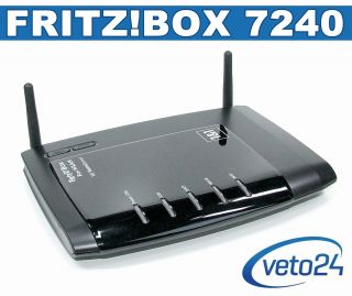 AVM Fritz Box Fon WLAN 7240 300 Mbps 4 Port 10/100 Wireless N Router