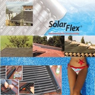 Solarabsorber Pool Solarheizung Poolheizung 12,60m² Komplettset