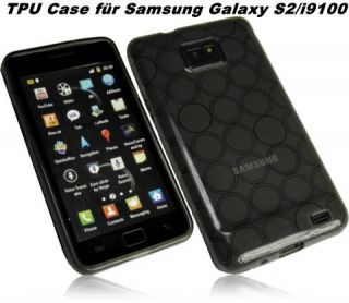 Für Samsung i9100 Galaxy S2 Silikon Handy Hülle Case Tasche