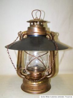 Alte BAT 158 Petroleumlampe mit OVP NEU, Antik Lampe
