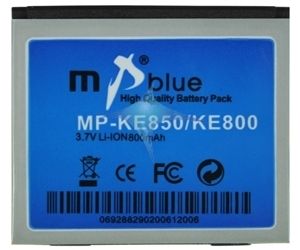 Akku MP Blue LGIP A750 LG KE800 KG99 KE820 KE850 Prada NEU OVP