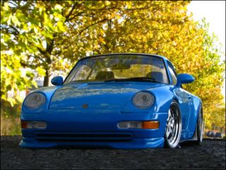 18 Tuning UT Porsche 911 996 RS blau + Porsche Felgen