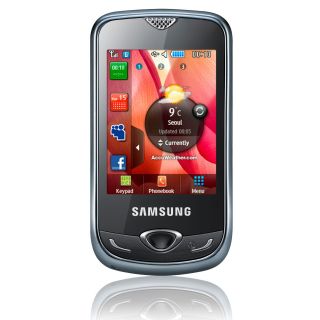Samsung Corby GT S3370 3G Smartphone OVP Chrome Silber + 4GB Karte