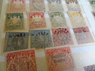 KG Karton uralte Briefmarken in Alben als Wunderkiste ab 1 EUR