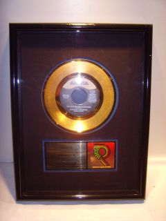Whitney Houston goldene Schallplatte RIAA Award Single