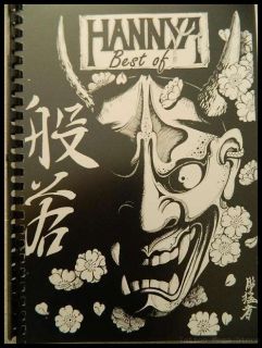 TOP Tattoovorlagen/Flashbook 50 japanische Hannya Masken TOP
