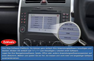 Mercedes Benz A + B Klasse SPRINTER VITO VIANO NAVI DVD GPS Bluetooth