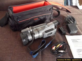 SONY Handycam DCR VX1000E Camcorder   Silber/Schwarz