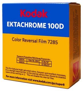 Kodak Ektachrome 100D Super 8 Film INKL. ENTWICKLUNG