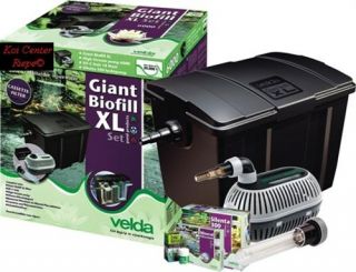 Velda Giant XL Filter Set,m.Pumpe,Belüfter,UVC 18 Watt