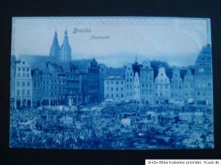 Postkarte Ak Breslau  Neumarkt  Schlesien um 1900