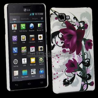 4x Hard Back Case für LG Optimus 4X HD P880 Handy Tasche Case Etui