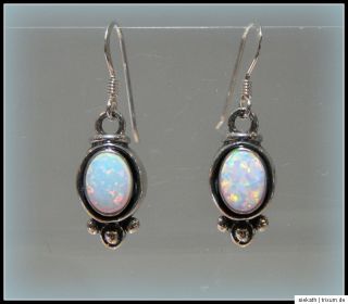 Ohrhänger mit Opal   925 Silber