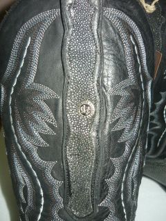 Marlboro Classics Western Cowboy Stiefel Stachelrochen Leder Boots Gr