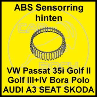 ABS Ring Sensorring Rotor hinten VW Passat 35i Golf 2 3