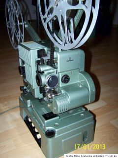 Siemens 2000 16mm Filmprojektor, Projector, Projecteur, with Tube Amp